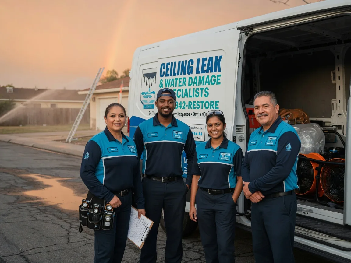 Ceiling Leak Cleanup company in Star Lake, WI