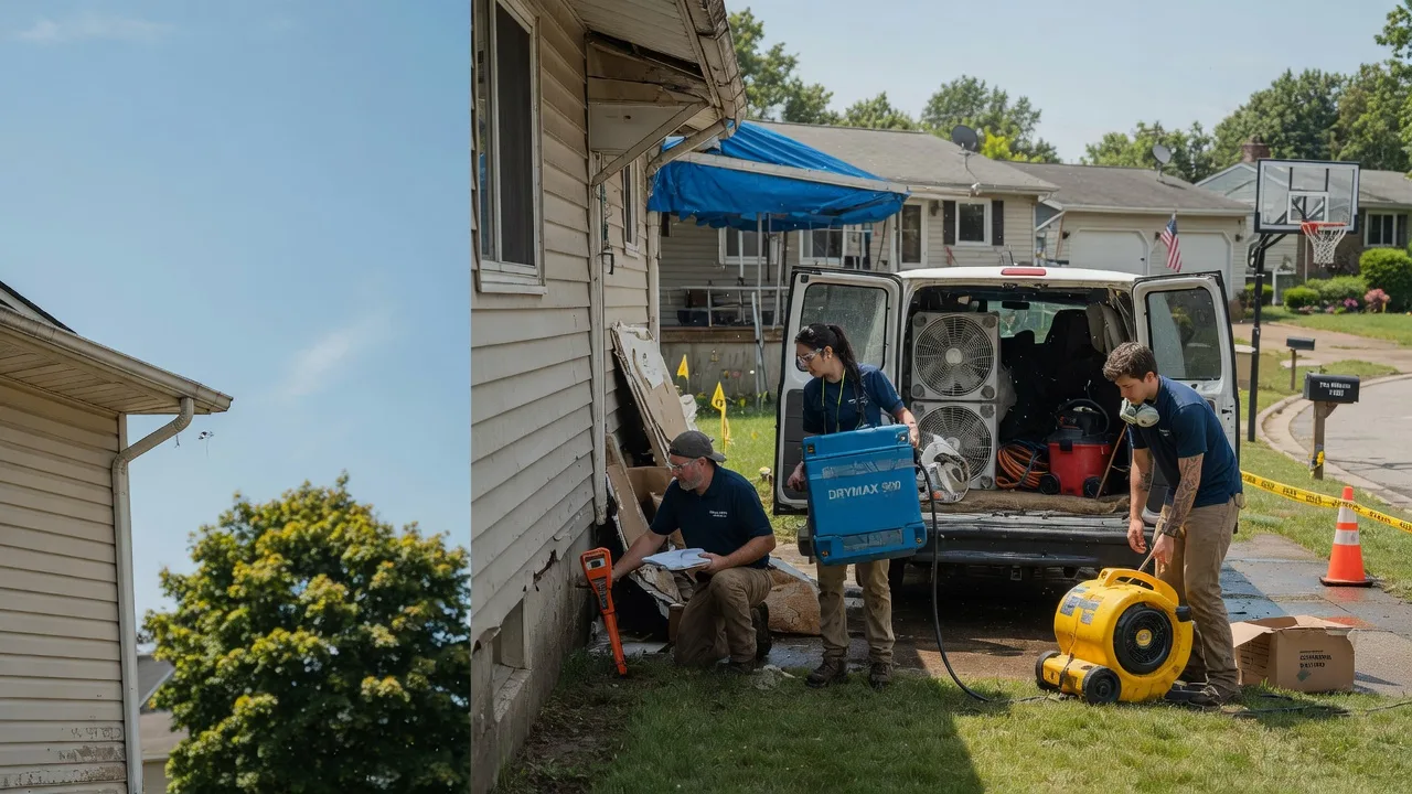 Ceiling Leak Cleanup in Star Lake, WI near me